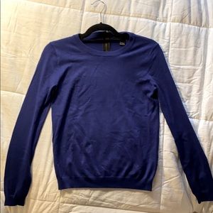 royal blue sweater